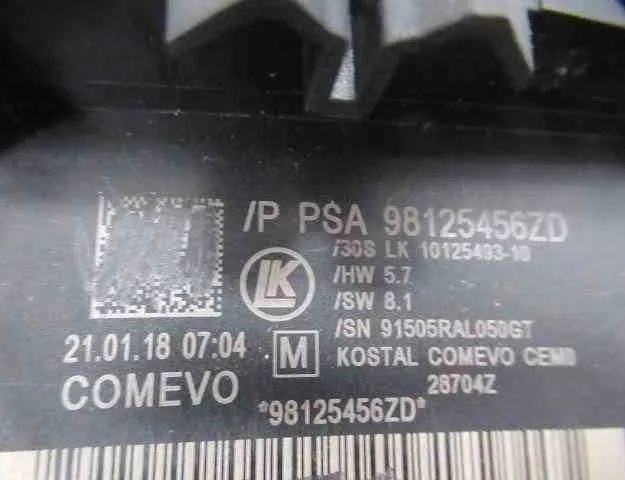 CITROËN C3 2 generation (2009-2016) Pagrieziena rādītāja mehānisms 98125456ZD 32470604