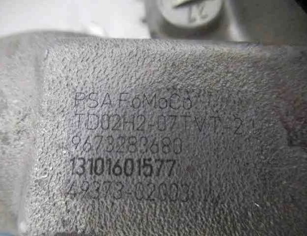 CITROËN C4 2 generation (2010-2024) Turbocharger 9673283680 32476734