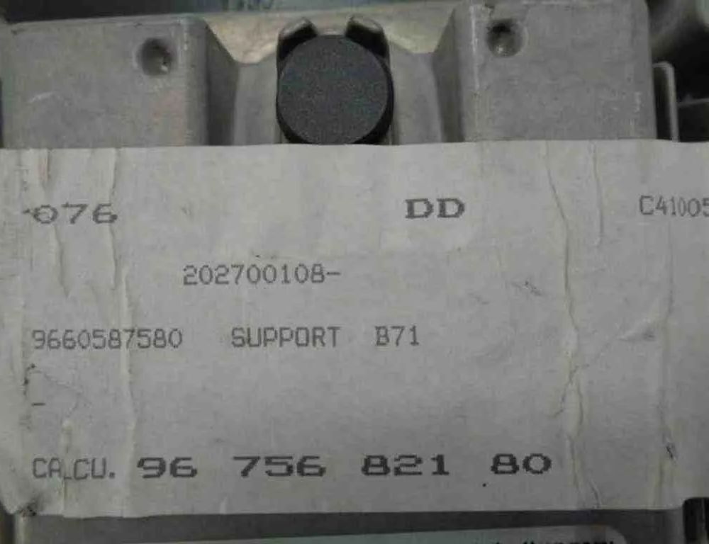 CITROËN C4 2 generation (2010-2024) Engine Control Unit ECU 0281017335 32479095