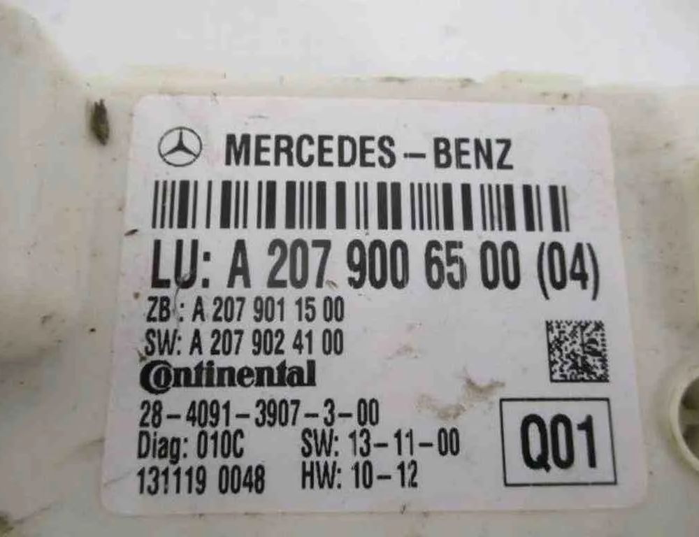 MERCEDES-BENZ E-Class W212/S212/C207/A207 (2009-2016) Другие блоки управления A2079024100,A2079011500,A2079006500 32486718