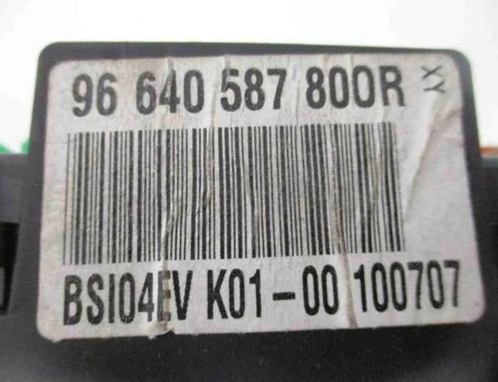 CITROËN C3 Picasso 1 generation (2008-2016) Комплект зажигания 9653958980,9664617680,0281012981,9664058780 32489151