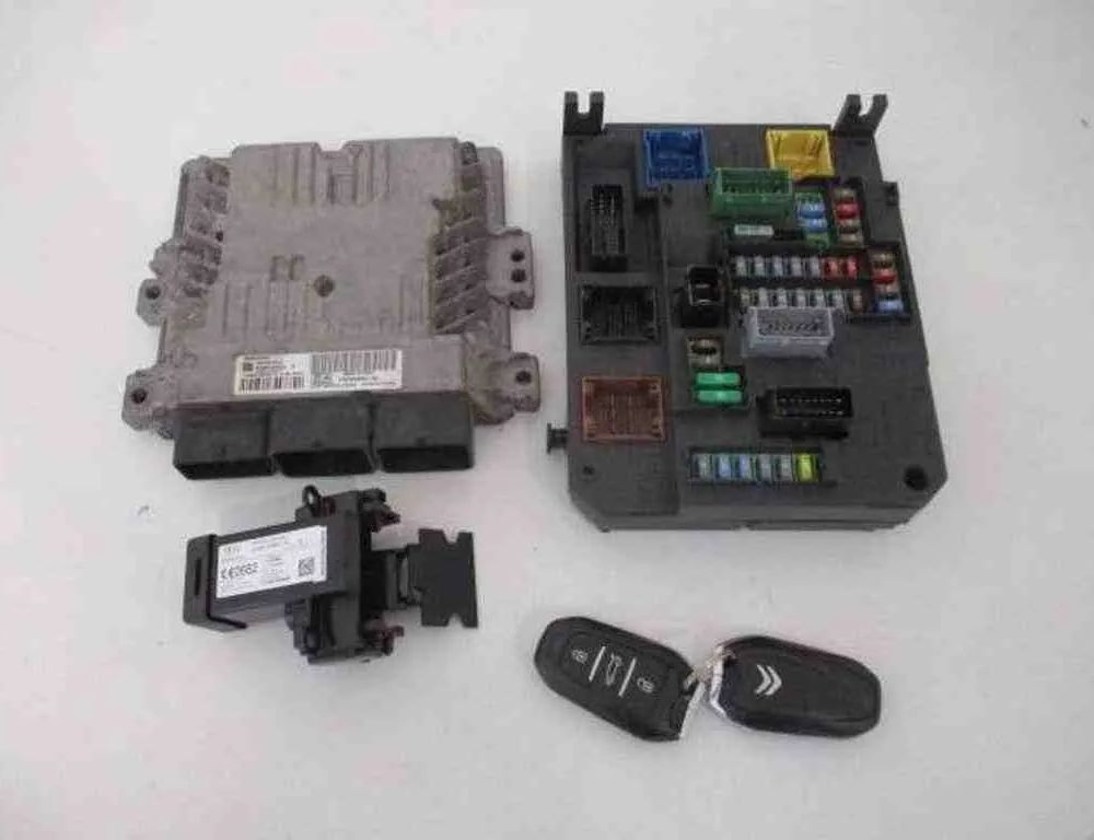 CITROËN C3 Picasso 1 generation (2008-2016) Engine ECU Set 9804127280,9666681180,9806687880 32491383