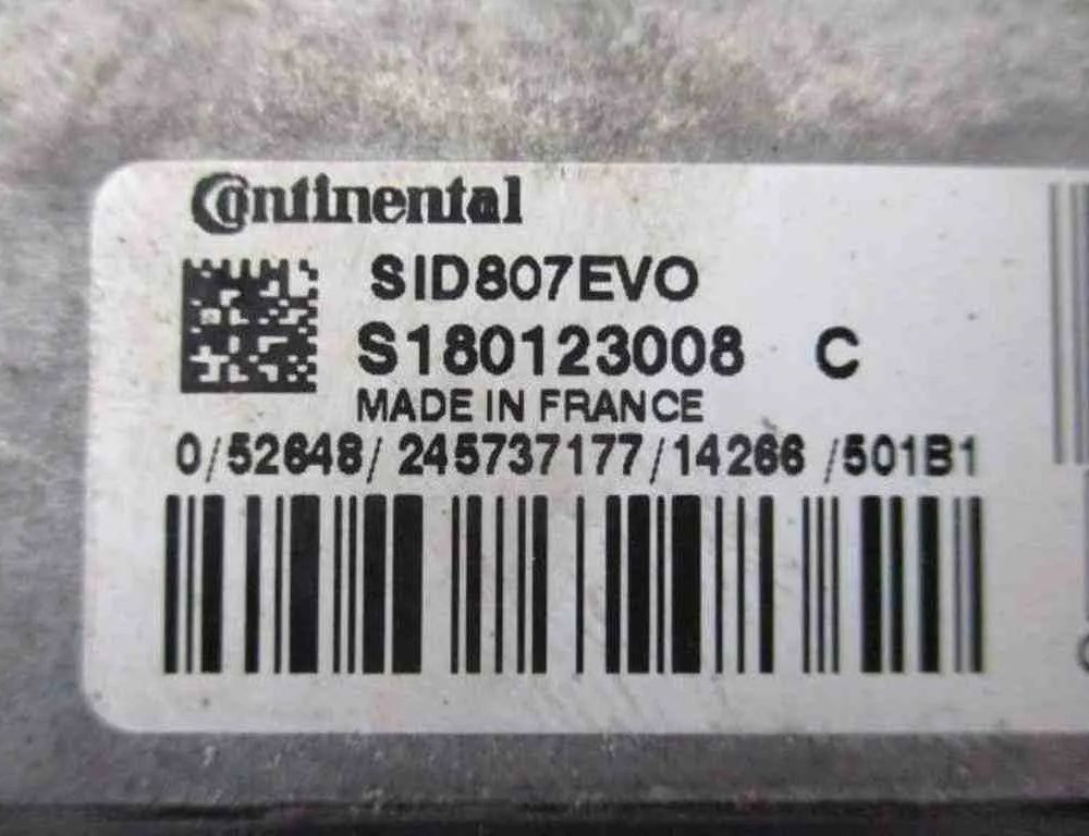 CITROËN C3 Picasso 1 generation (2008-2016) Engine ECU Set 9804127280,9666681180,9806687880 32491383