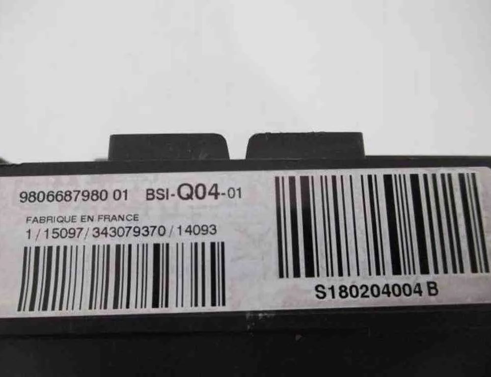 CITROËN C3 Picasso 1 generation (2008-2016) Engine ECU Set 9804127280,9806687980 32491474