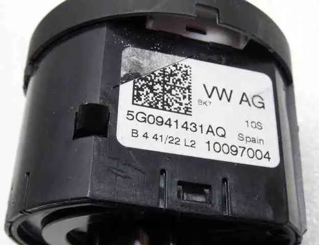 VOLKSWAGEN Golf 8 generation (2019-2023) Переключатель света 5G0941431AQ 32496266