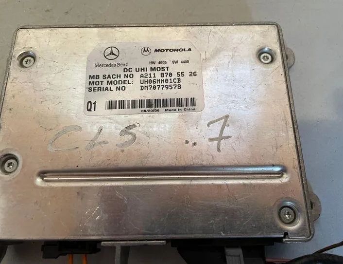 MERCEDES-BENZ E-Class W211/S211 (2002-2009) Другие блоки управления A2118705526 22159797