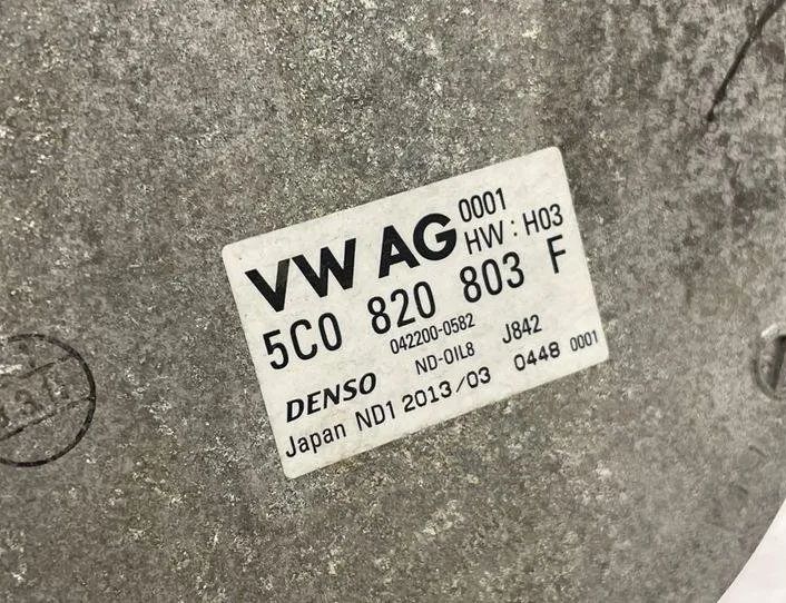 VOLKSWAGEN Jetta 6 generation (2010-2018) Hасос кондиционера 5C0820803F 22188001