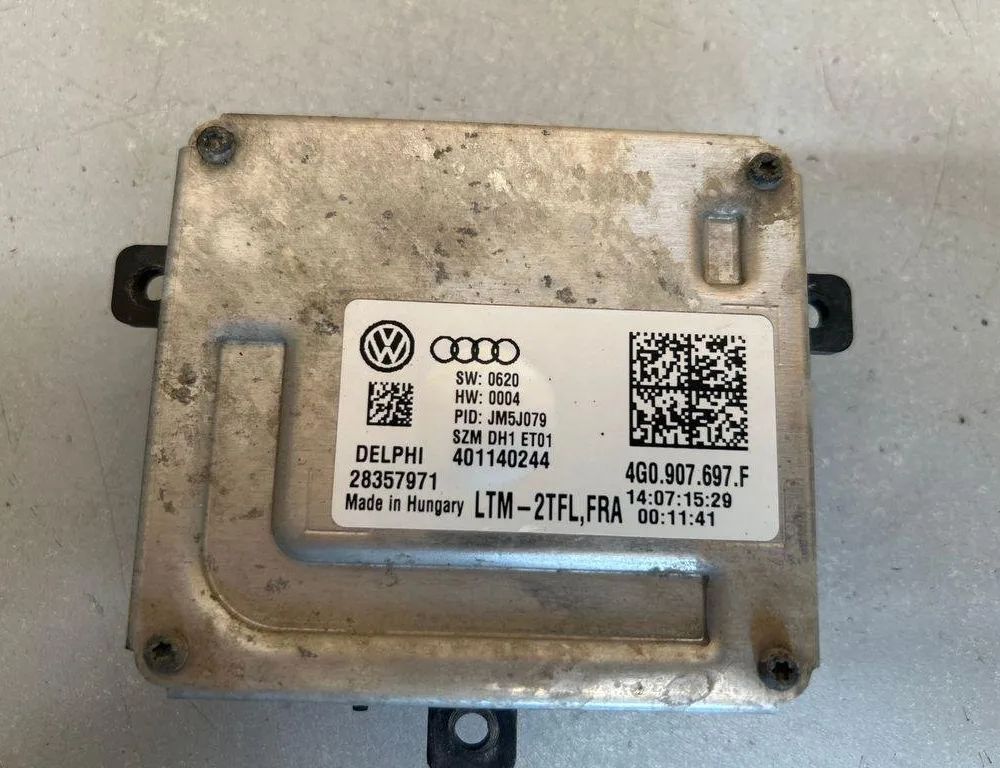 AUDI A7 C7/4G (2010-2020) Xenon Light Control Unit 4G0907697F 30795255