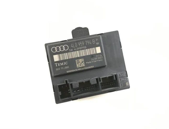 AUDI Q7 4L (2005-2015) Aizmugurējo labo durvju vadības bloks 4L0959794B,4L0910795B 24561920