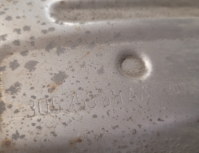 SKODA Superb 3 generation (2015-2023) Exhaust 3q5253611aa 25433261