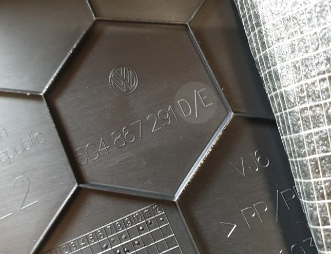 VOLKSWAGEN Variant VII TDI (2014-2024) Left Side B Pillar Trim 5G4867291D,5G4867291E 28086534