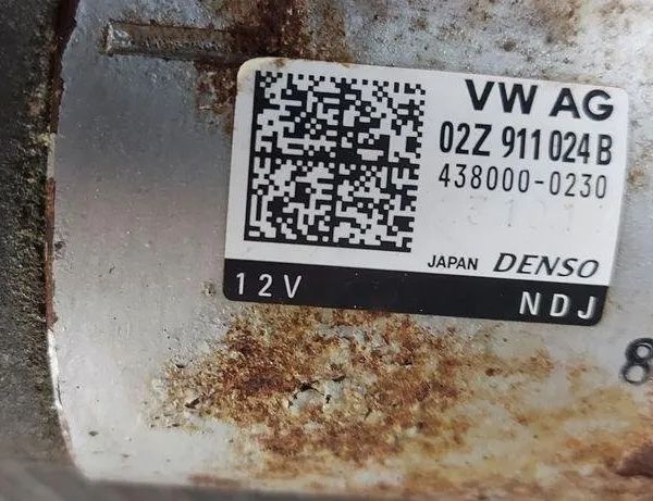 VOLKSWAGEN Passat B7 (2010-2015) Стартер 02Z911024B 30524878