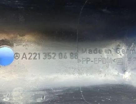 MERCEDES-BENZ S-Class W221 (2005-2013) Aizmugurējā kreisā svira/ričags A2213520488,SP3500 21199776