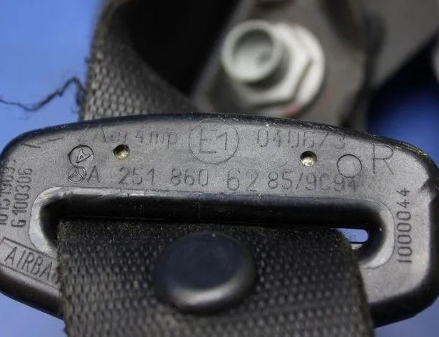 MERCEDES-BENZ M-Class W164 (2005-2011) Front Left Seatbelt 33033476A,00063774E 21203022