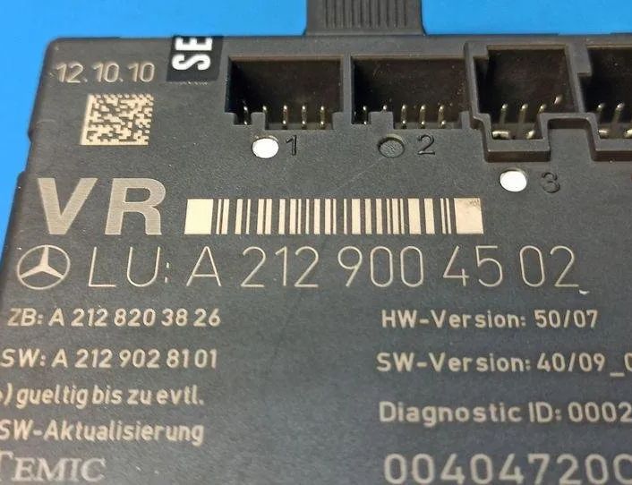 MERCEDES-BENZ E-Class W212/S212/C207/A207 (2009-2016) Rear Right Door Control Unit A2129004502,A2128203826,A2129028101 21217429