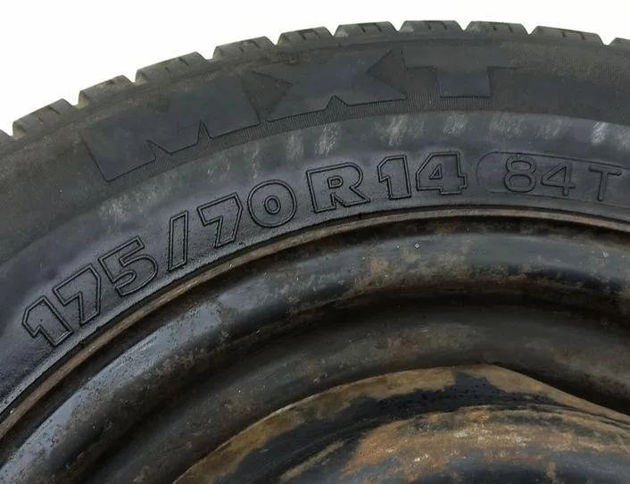 MERCEDES-BENZ W124 1 generation (1984-1994) Запаска 1234000302,R14,55J 21222677