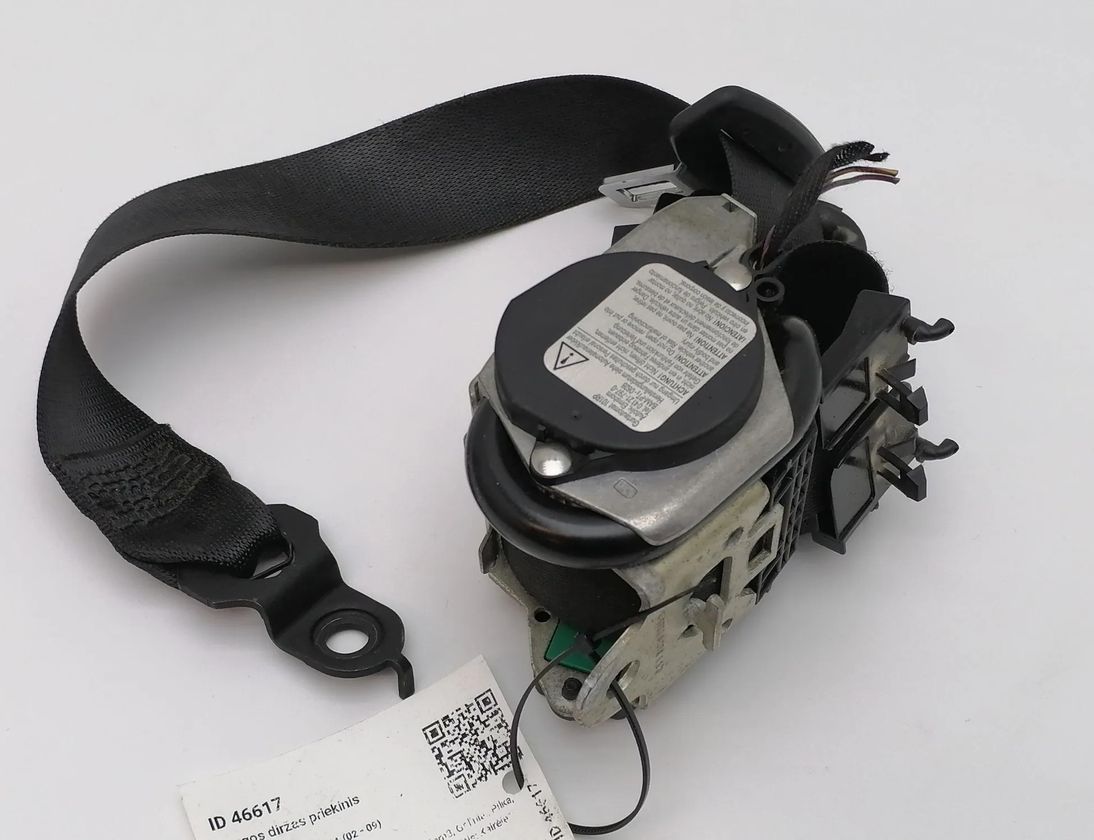 MERCEDES-BENZ E-Class W211/S211 (2002-2009) Priekšējā kreisā drošības josta 605369200,2118600186 30240766
