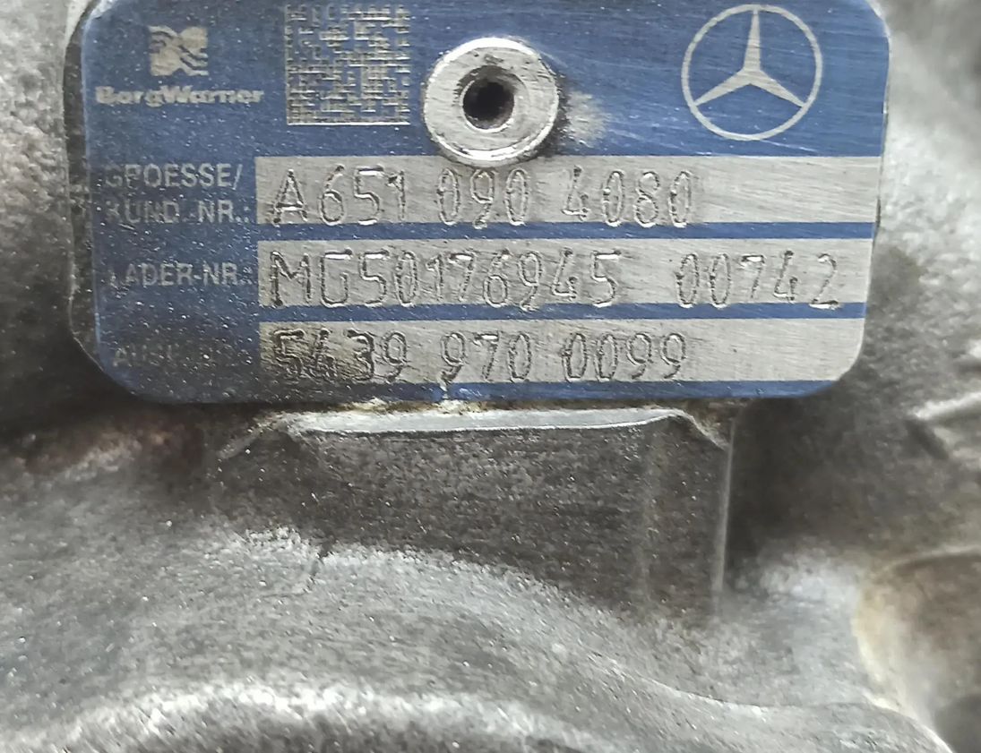 MERCEDES-BENZ E-Class W212/S212/C207/A207 (2009-2016) Tурбина A6510904080 30244986