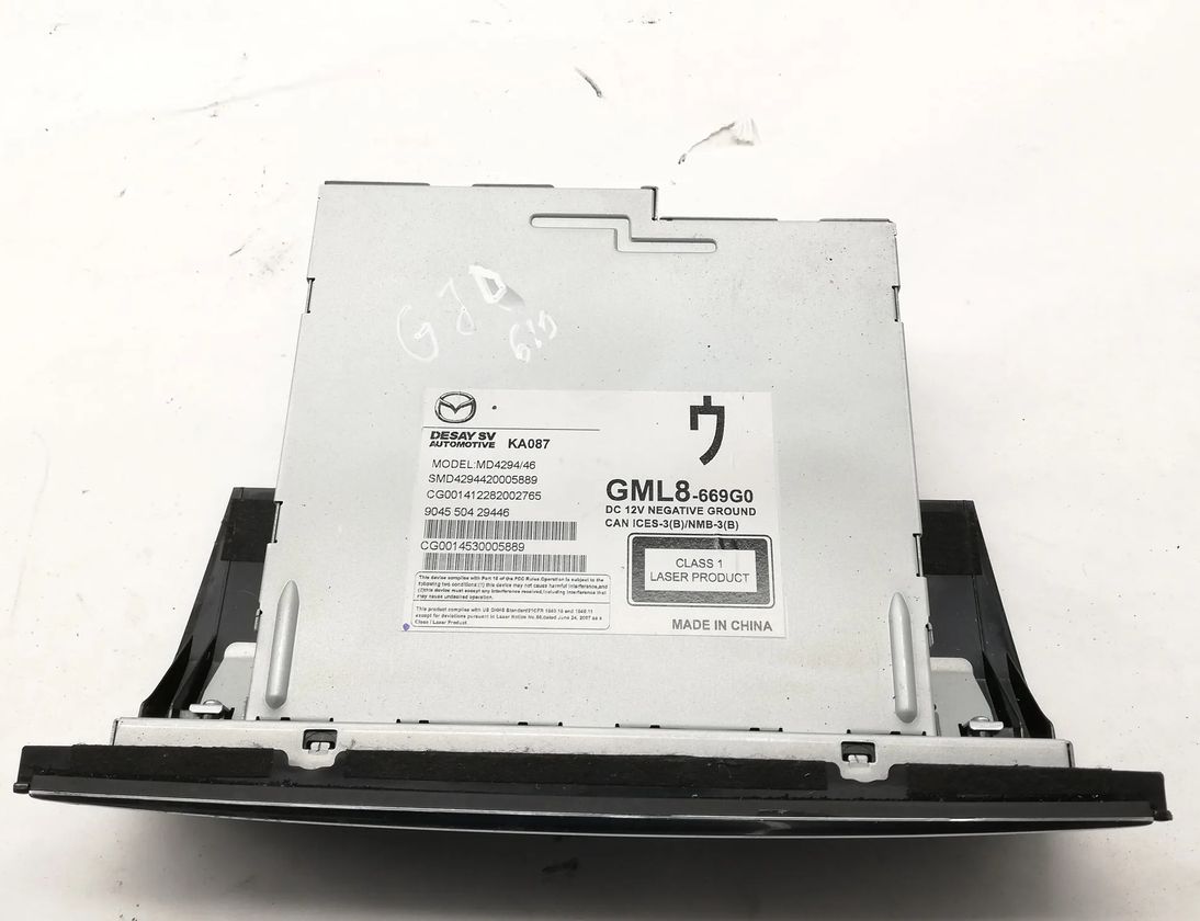 MAZDA 6 GJ (2012-2024) CD-чейнджер gml8-669g0 17037963