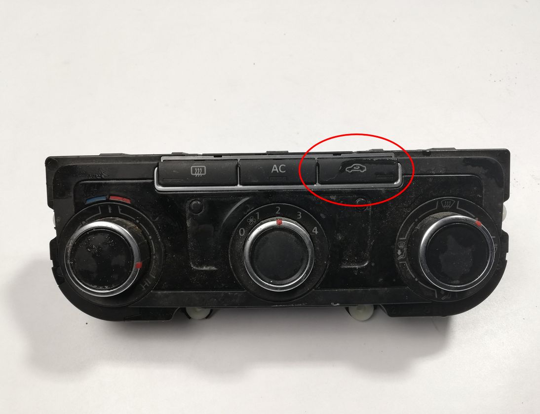 VOLKSWAGEN Passat B7 (2010-2015) Klimata kontroles modulis 7N0907426AM 17388982