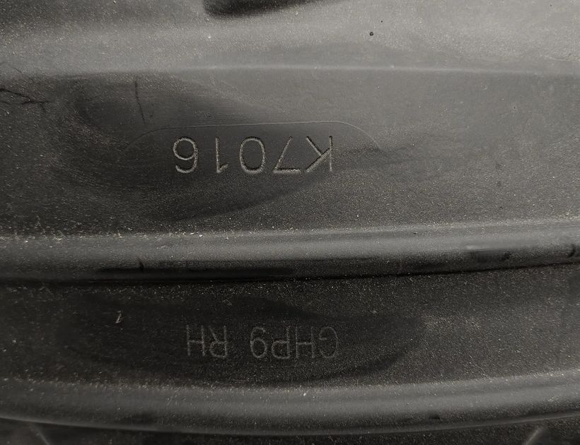 OPEL Mokka 1 generation (2012-2015) Передний правый подкрылок GHP9,K7016 25841884