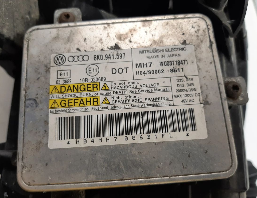 AUDI A4 B8/8K (2011-2016) Priekšējais labais lukturis 8K0941030AK,8K0941597 31165279