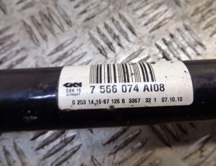 BMW 7 Series F01/F02 (2008-2015) Aizmugurējā labā pusass 7566074 25725753