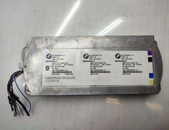 BMW 3 Series E90/E91/E92/E93 (2004-2013) Bluetooth vadības bloks 9224422 25735397