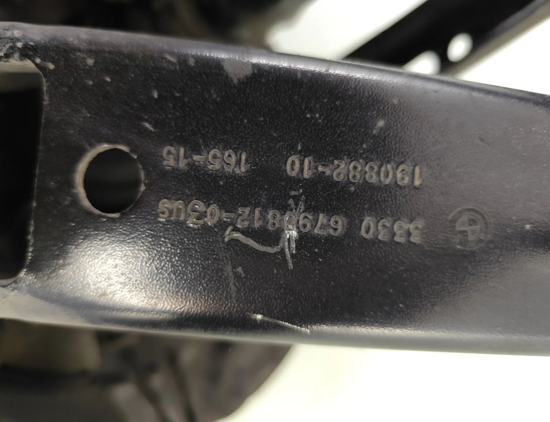 BMW X3 F25 (2010-2017) Aizmugurējās piekares daļas 7598036 27617108