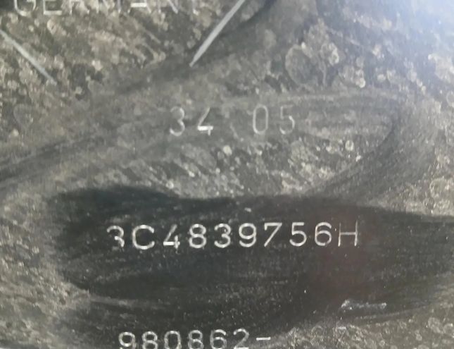 VOLKSWAGEN Passat B7 (2010-2015) Rear Right Door Window Regulator 3C4839756H,3405 29480948