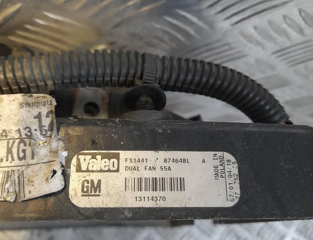 OPEL Vectra C (2002-2005) Engine Cooling Fan Radiator 13114370,874648L 29720846