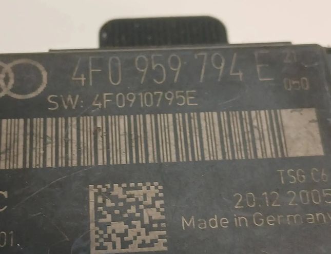 AUDI A6 C8/4K (2018-2024) Rear Left Door Control Unit 4F0959794E,4F0910795E 29747626