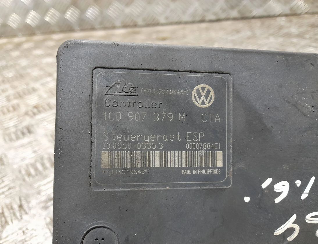 VOLKSWAGEN Golf 6 generation (2008-2015) ABS Pump 1C0907379M,00007884E1 29755750