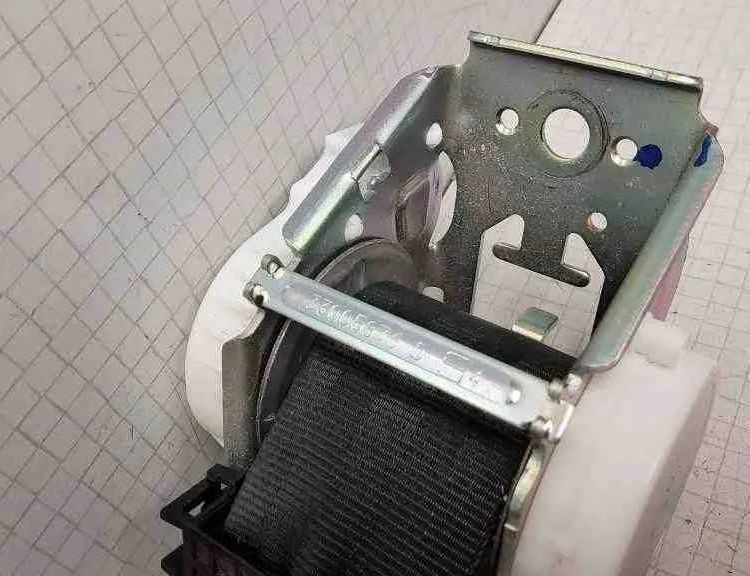 FORD Focus 3 generation (2011-2020) Rear Right Seatbelt 33054574,00055641,061114,34074772C,C061114Y897911,33035173,BM51611B68,33005419,34068894 32557325