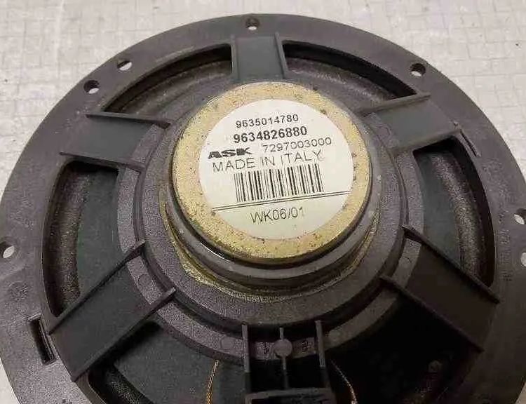 CITROËN C5 1 generation (2001-2008) Priekšējo labo durvju skaļrunis 9634826880,1922260000,1922253000,9635014780 32561613