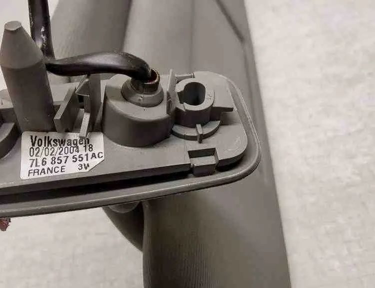 VOLKSWAGEN Touareg 1 generation (2002-2010) Right Side Sun Visor 7L6857551AC,1J0973332 32629864