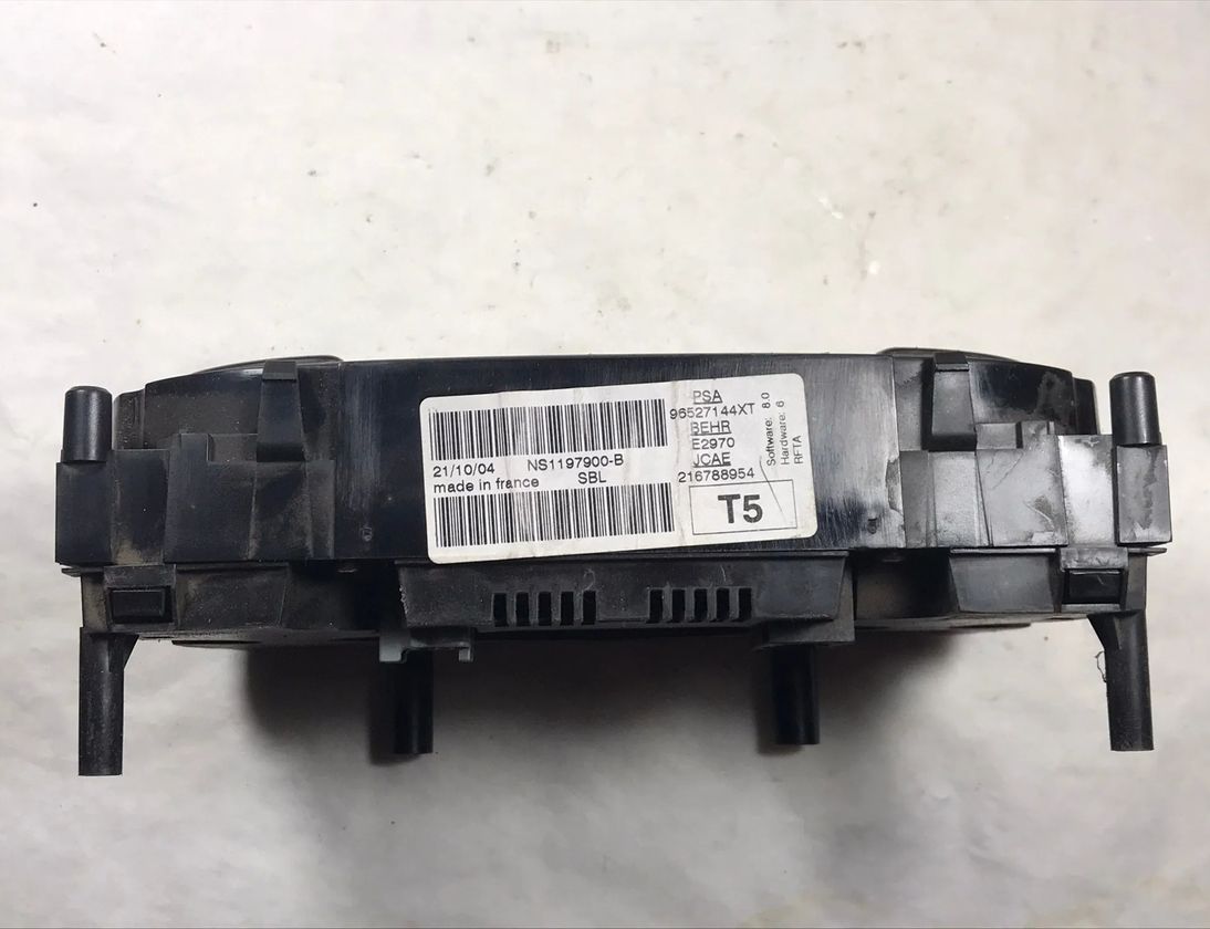 PEUGEOT 307 1 generation (2001-2008) Climate control unit 96527144XT,216788954,NS1197900-B,NS1197900B,21667390-5,216673905,216673905 18139584