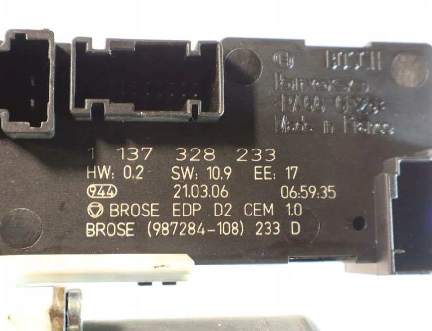 PEUGEOT 407 1 generation (2004-2010) Front Left Door Window Regulator 1137328233 32901612