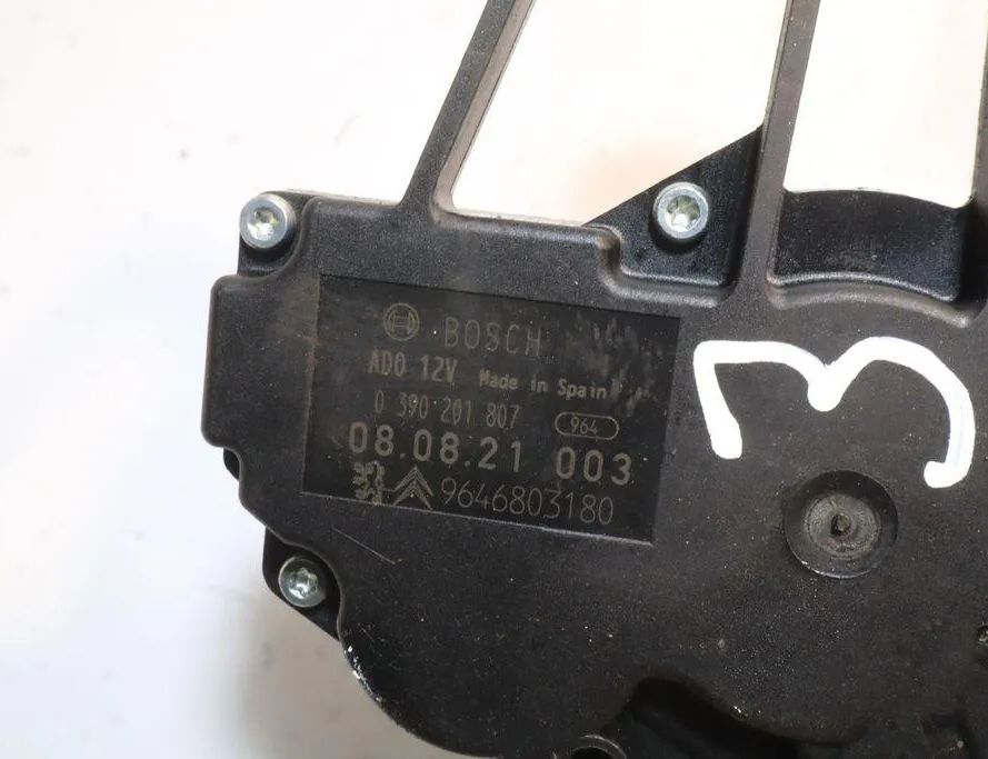 CITROËN C4 1 generation (2004-2011) Tailgate  Window Wiper Motor 0390201807 32905092
