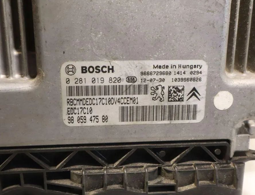 PEUGEOT 208 Peugeot 208 (2012-2015) Блок управления двигателем 9805947580 32916792