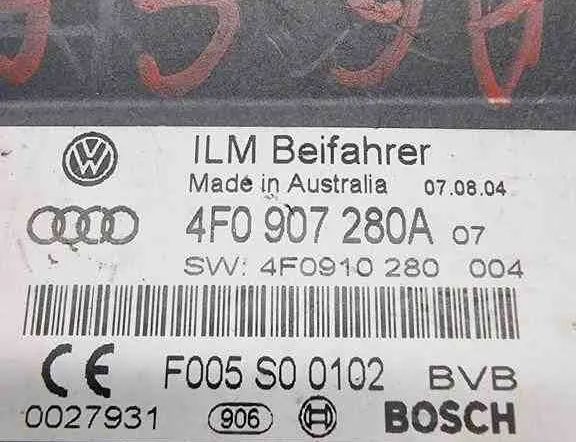 AUDI A6 C8/4K (2018-2024) Citau veidu vadības bloki 4F0907280A,4F0910280 32420223