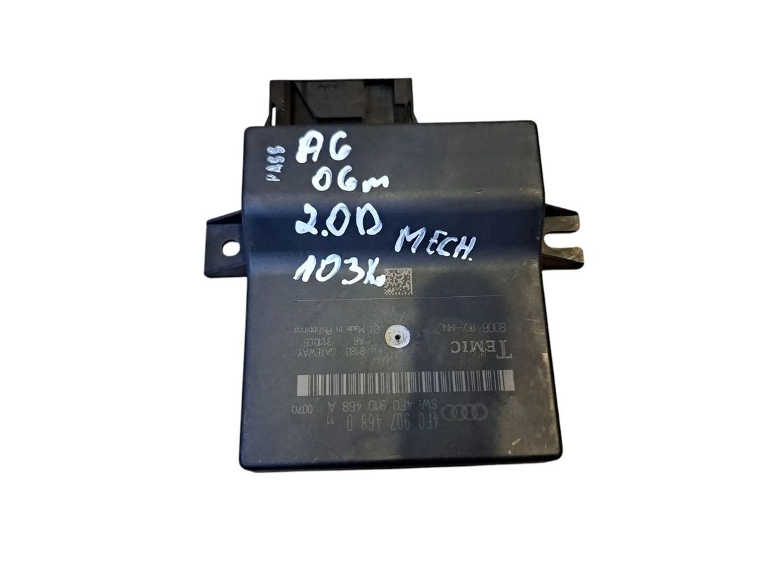 AUDI A6 C6/4F (2004-2011) Gateway Control Unit 4F0907468D,ID1846,4F0910468A 27607903