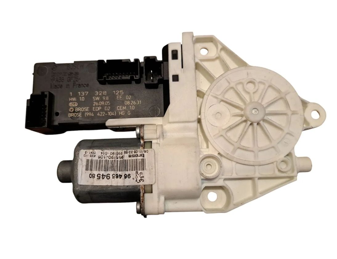 PEUGEOT 407 1 generation (2004-2010) Маторчик стеклоподъемника передней левой двери 9646594580,1137328125,ID4008 28304918