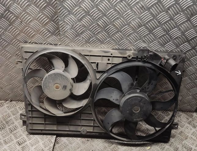 SKODA Octavia 2 generation (2004-2013) Radiatora ventilators 1k0121207t 28311357