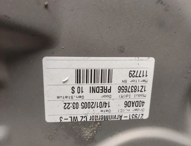 SKODA Octavia 2 generation (2004-2013) Front Left Door Window Regulator 1z1837656 30965529