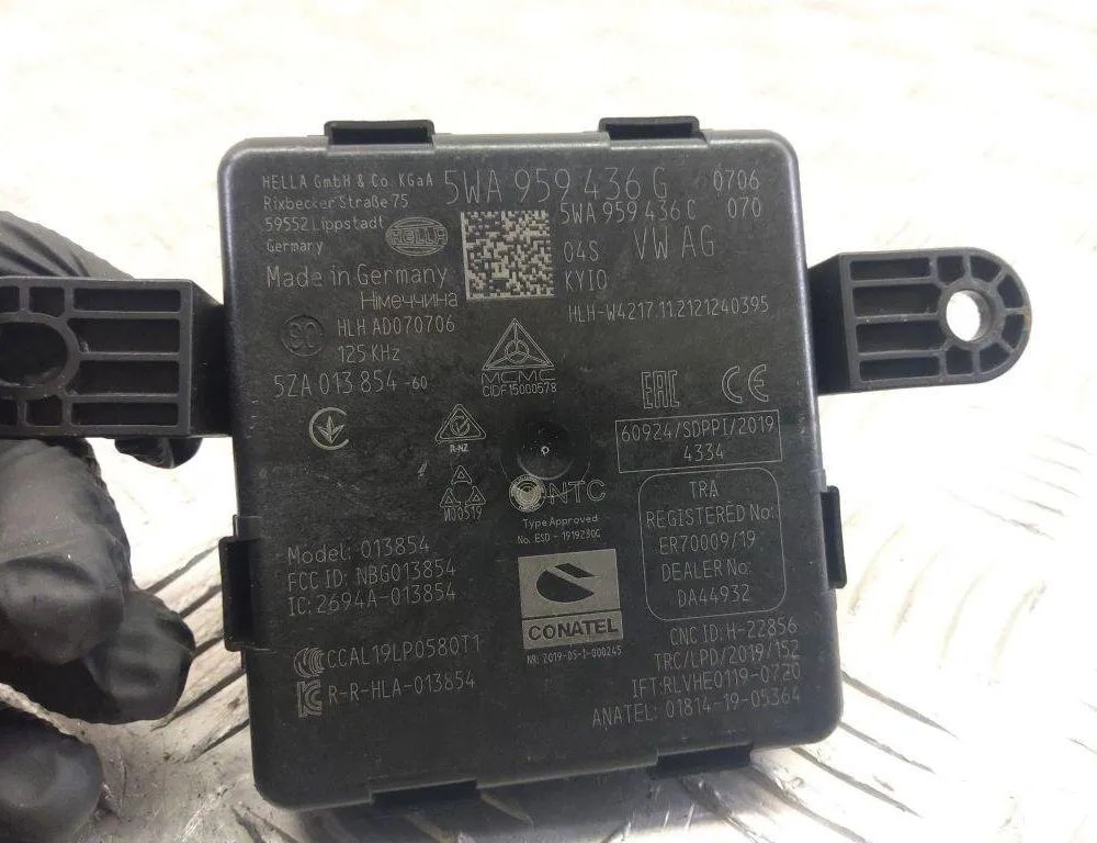 VOLKSWAGEN ID.3 1 generation (2019-2023) Bremžu sistēmas vadības bloks 5WA959436G,5WA959436C 31012905