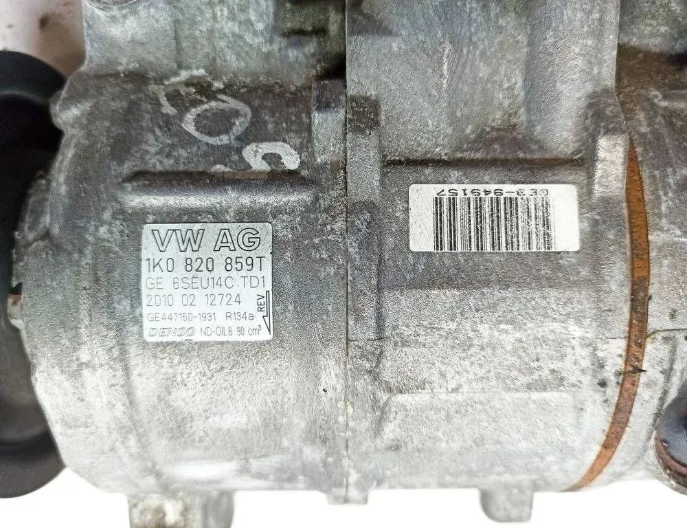 VOLKSWAGEN Eos 1 generation (2006-2020) Gaisa kondicionēšanas sūknis 6SEU14C 33360194