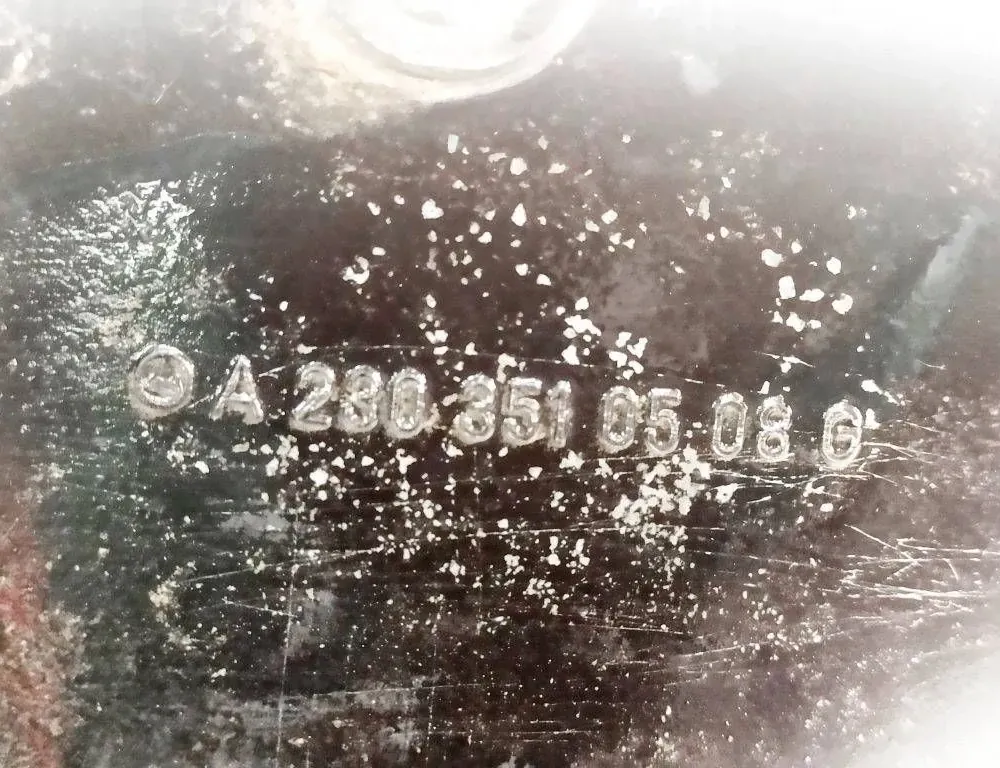 MERCEDES-BENZ E-Class W211/S211 (2002-2009) Rear Differential A2033510105 33536730