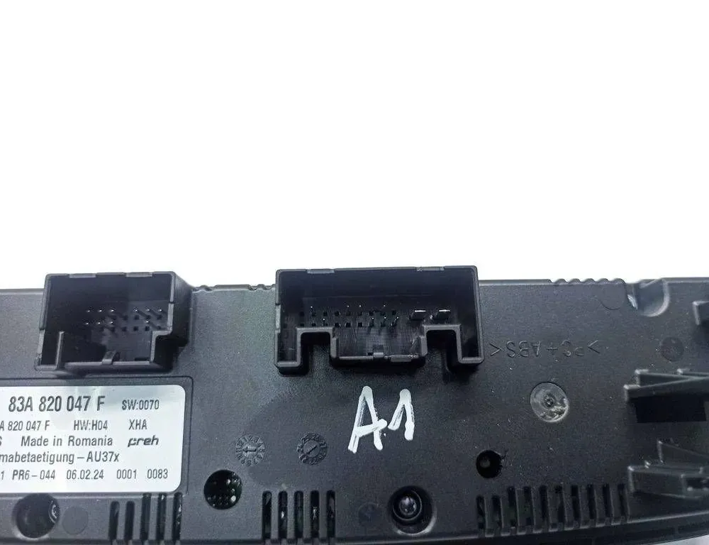 AUDI A1 GB (2018-2024) Climate  Control Unit 83A820047 33537076