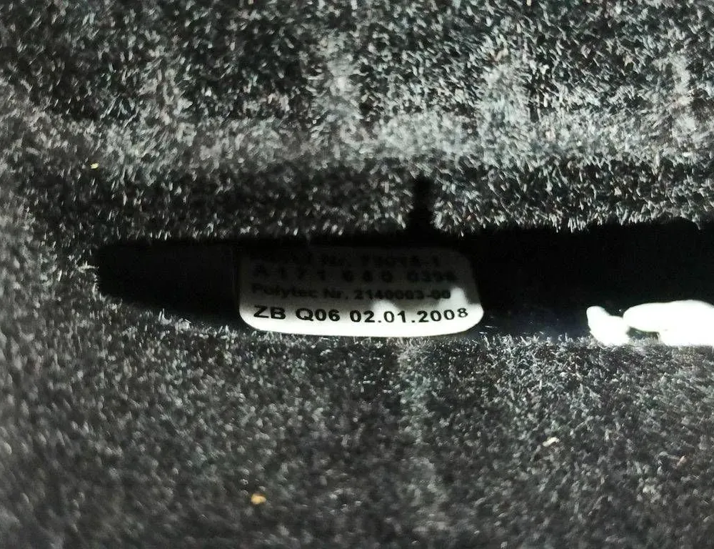 MERCEDES-BENZ SLK-Class R171 (2004-2011) Подлокотник 1716800396 33537101